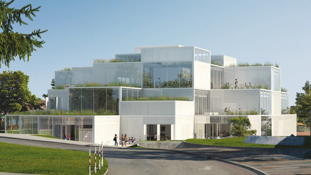 HSG Learning Center, St. Gallen 1 Learning center achiktektur